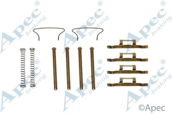 APEC BRAKING Комплектующие, колодки дискового тормоза KIT206